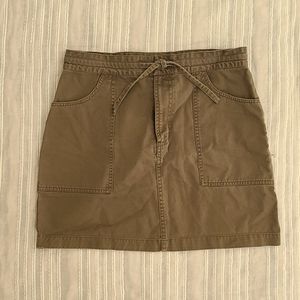 Jean skirt olive green size 11